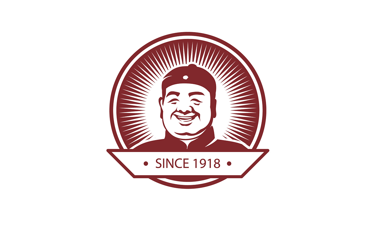 马爷卤一味logo 筑视界设计